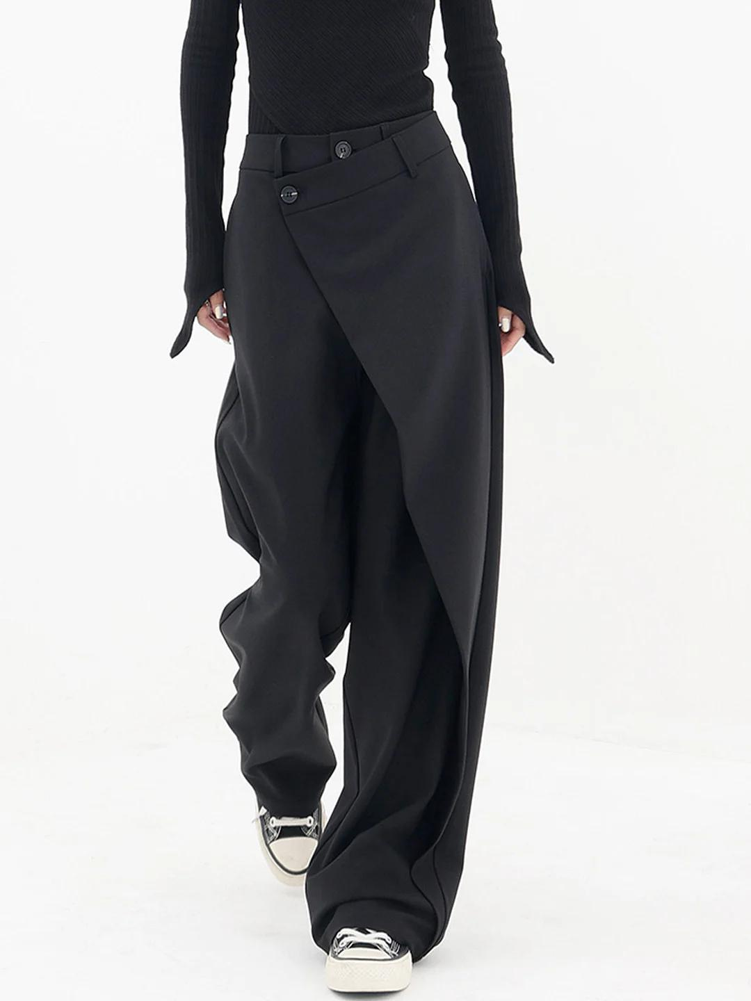 Charlotte™ | Asymmetrical Baggy Pants