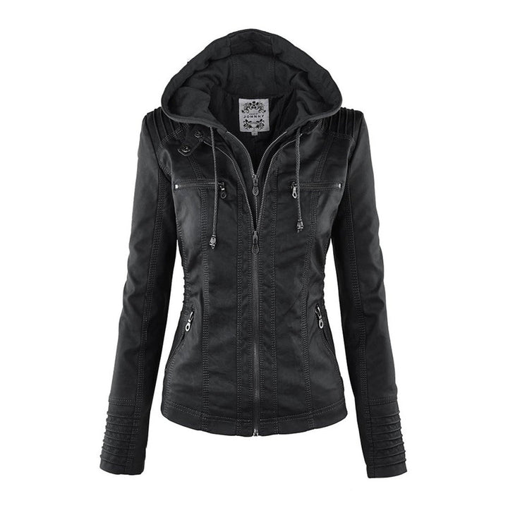 Olivia | Eco Faux Leather Jacket