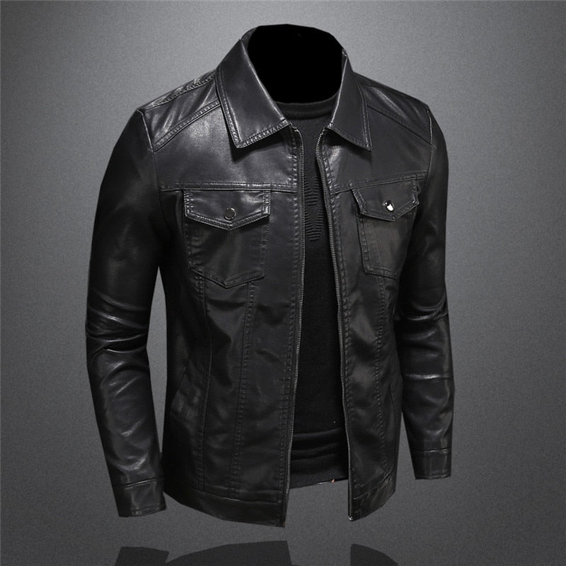 Cameron | Weatherproof Leather Jacket