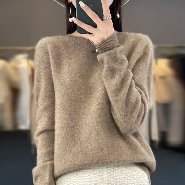 Michelle™ | Warm Merino Wool Sweater