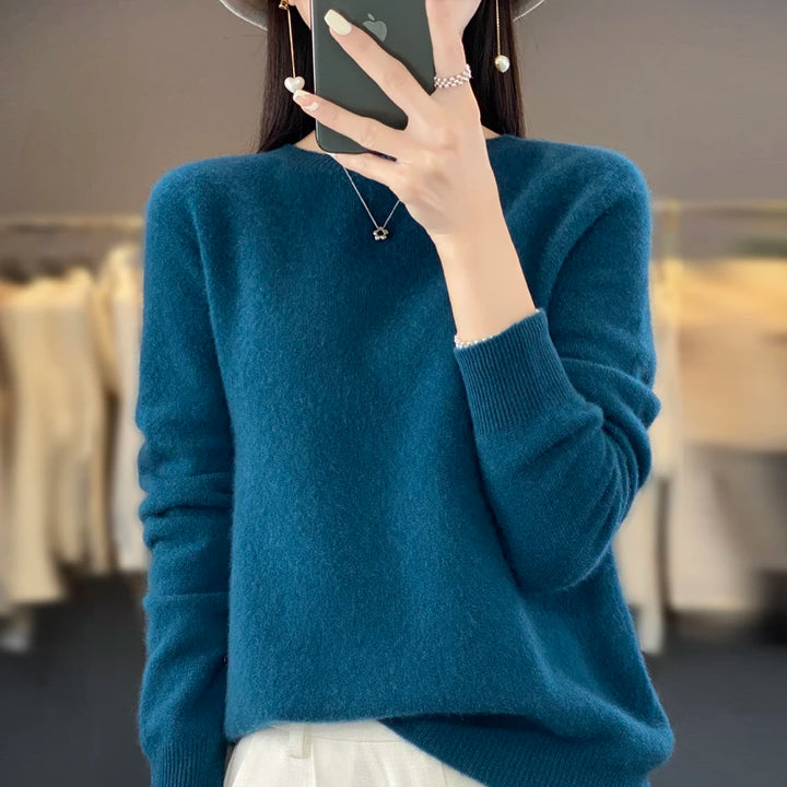 Michelle™ | Warm Merino Wool Sweater