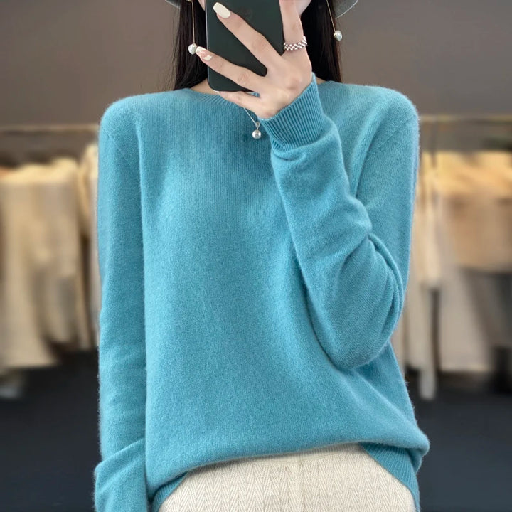 Michelle™ | Warm Merino Wool Sweater