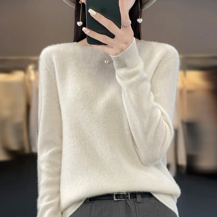 Michelle™ | Warm Merino Wool Sweater