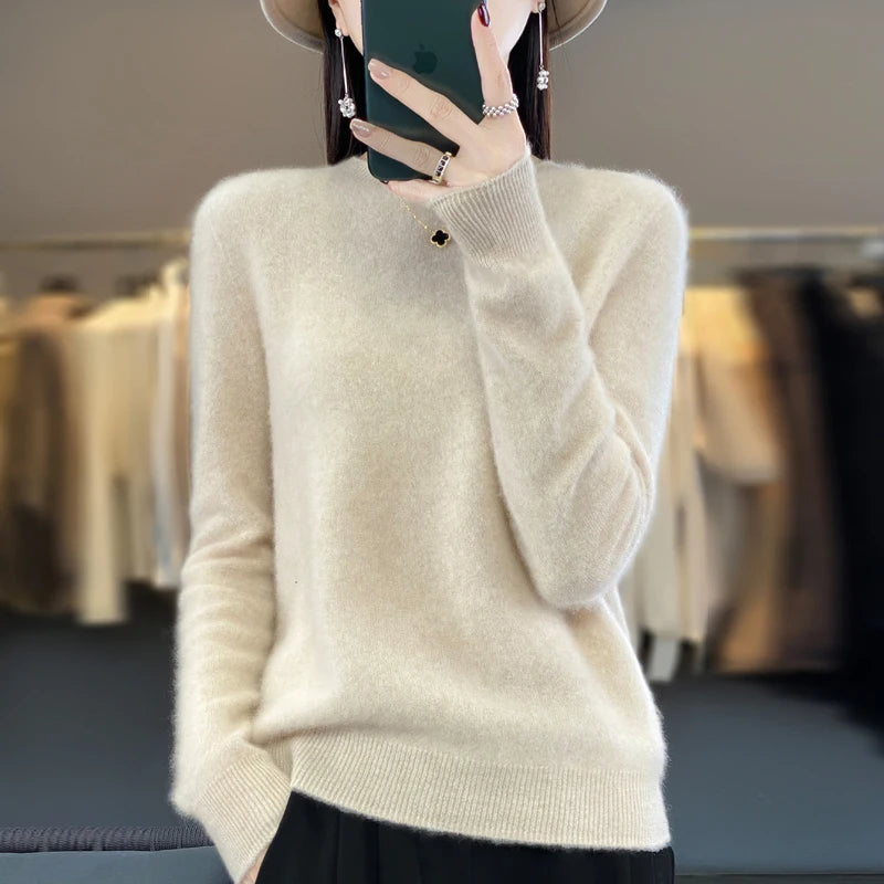 Michelle™ | Warm Merino Wool Sweater