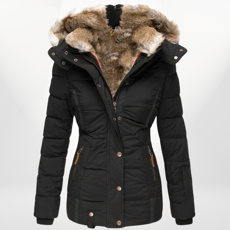 Aurora Winter Coat | With Faux Fur Lining