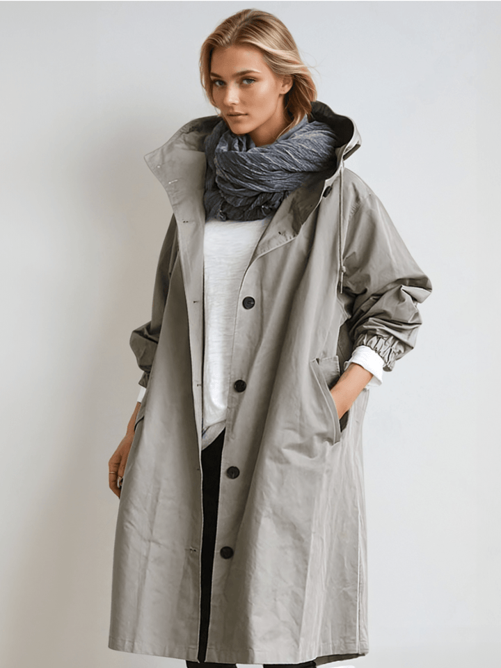 Isabella | Luxe Water-Resistant Trench