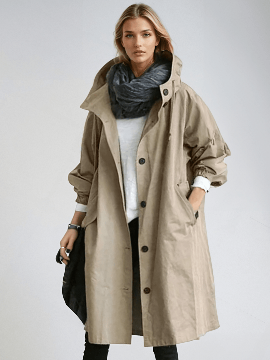 Isabella | Luxe Water-Resistant Trench