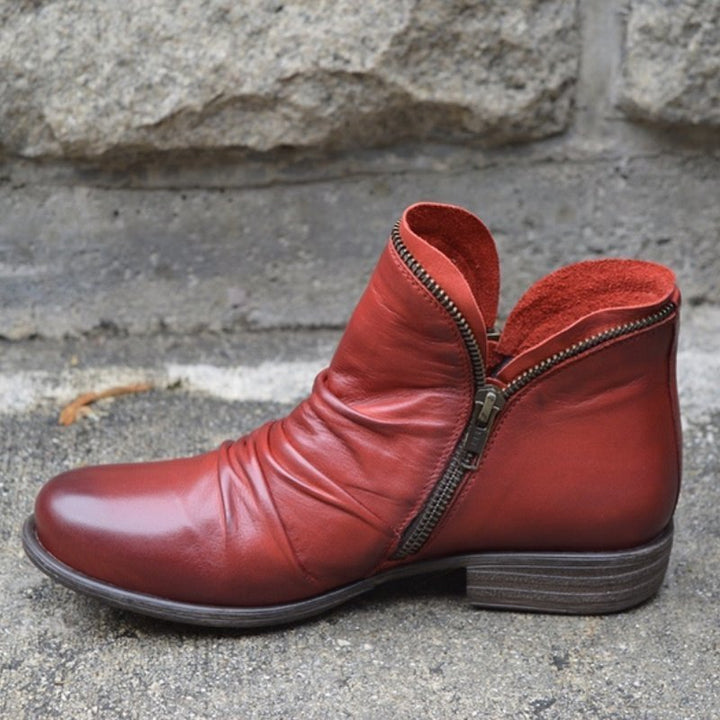 Sophia | Premium Waterproof Leather Boots