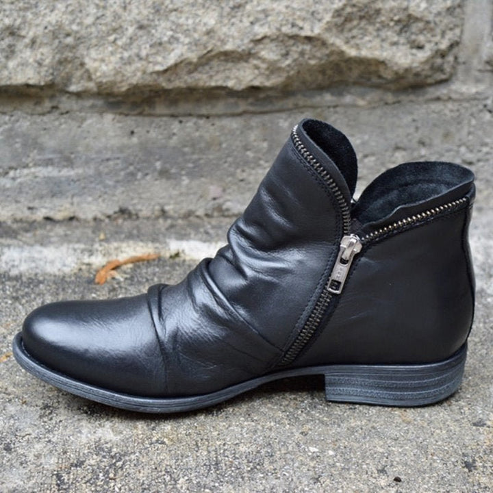 Sophia | Premium Waterproof Leather Boots