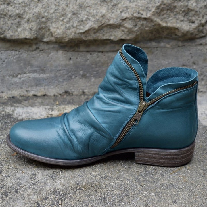 Sophia | Premium Waterproof Leather Boots