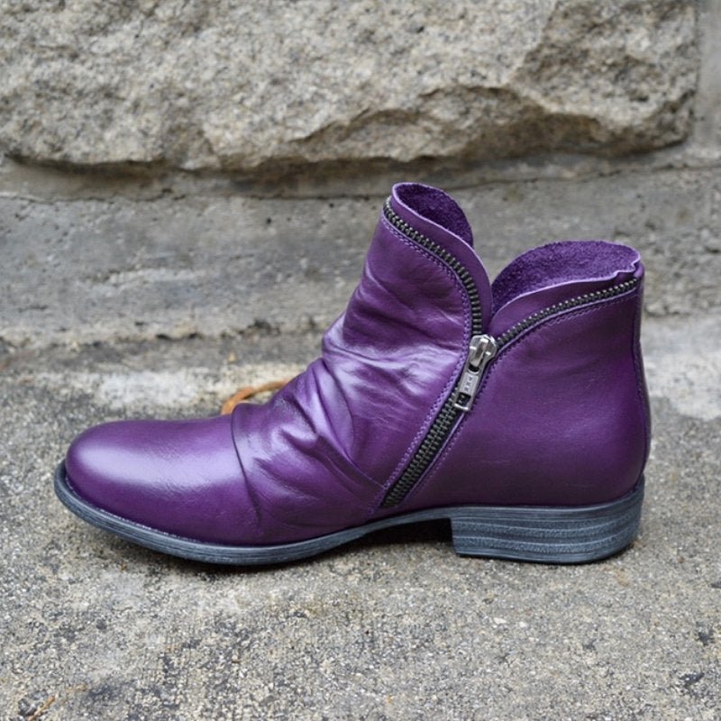 Sophia | Premium Waterproof Leather Boots