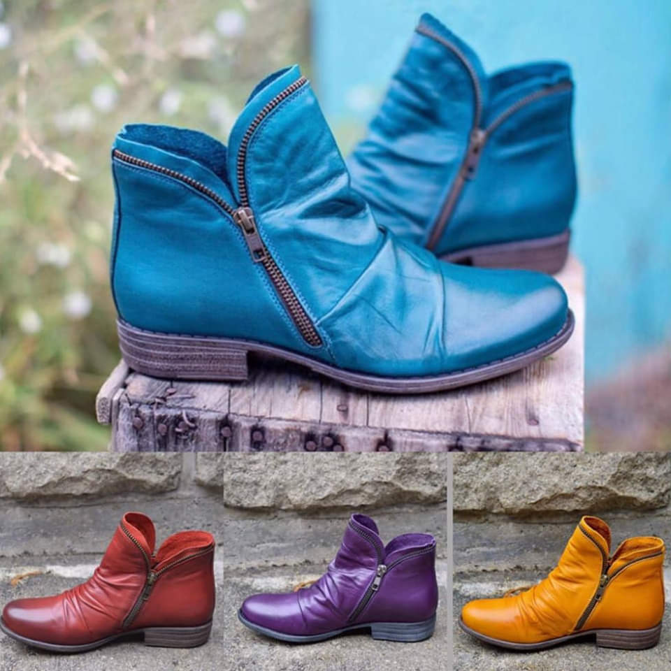 Sophia | Premium Waterproof Leather Boots